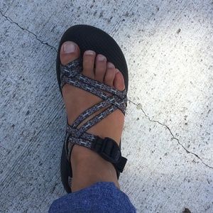 Purple/Grey Chacos size 11 womens
